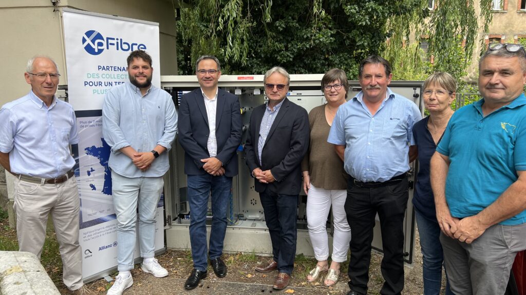 Lancement de la fibre © AB CCVDS